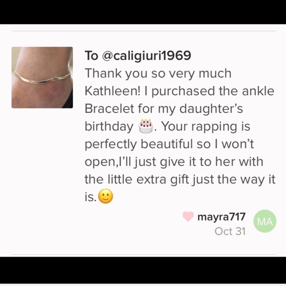 New! Snake Chain Ankle Bracelet - Picture 8 of 8